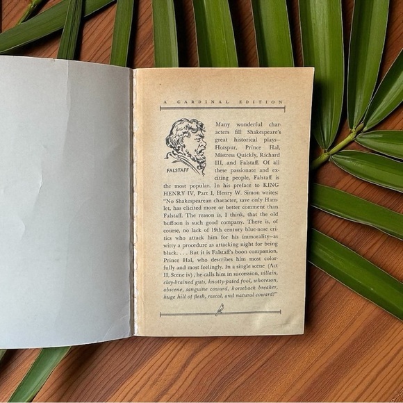 Vintage 1954 Four Great Historical Plays – William Shakespeare | Cardinal - Picture 5 of 10